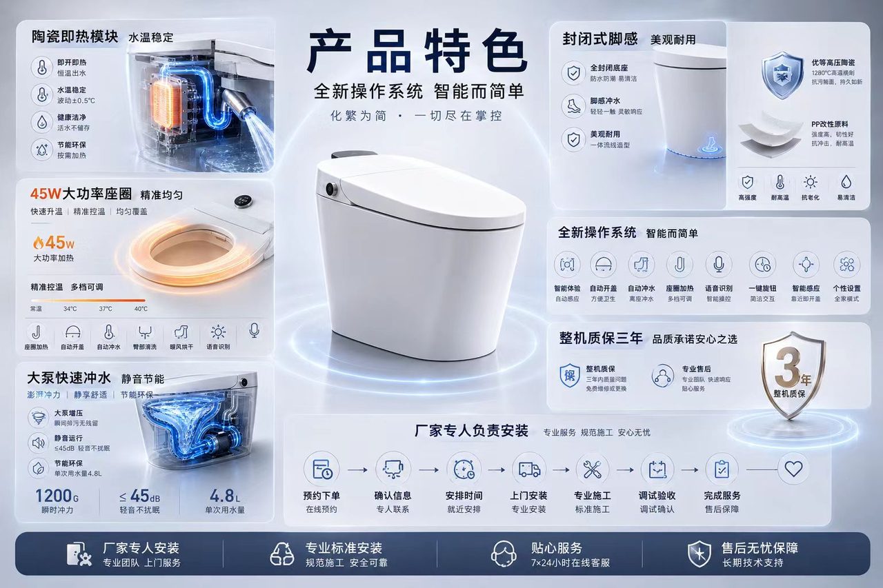产品特色总览海报